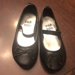 Size 8 toddler black dress shoe